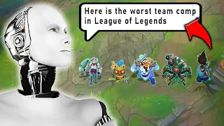 WE ASKED SNAPCHAT AI FOR THE WORST LEAGUE OF LEGENDS COMP (YOU WON'T EXPECT IT)