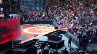 Brock Lesnar's entrance on WWE Raw Philadelphia