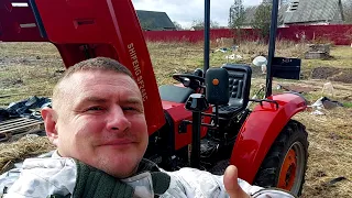 Tractor Shifeng SF 244-C falls apart after seven hours of break-in | green planet corporation