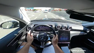 2022 Mercedes C class Test drive POV Part 2 by Supergimm