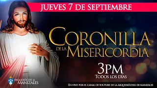 Coronilla de la Divina Misericordia de hoy jueves 7 de Septiembre y Hora Santa Padre Luis Felipe.