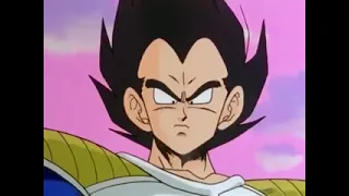 Goku breaks Nappa's back then Vegeta Kills Nappa "I have no use for a paralyzed Saiyan"