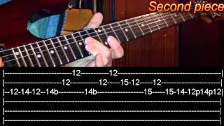 Nothing Else Matters solo Guitar Lesson - Metallica(with tabs)
