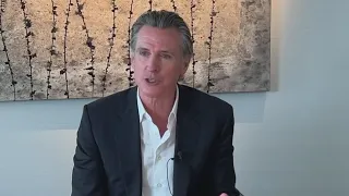 Newsom talks climate change in China