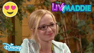 Liv And Maddie | Maddie & Diggie's First Kiss In Real Life? 💖 | Disney Channel UK