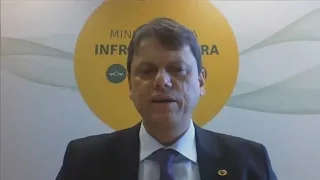 Ministro Tarcísio fala sobre pós-crise e pacto pela infraestrutura em seminário do TCU