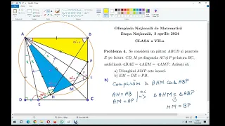 Olimpiada Naţională de Matematică – Problema 4