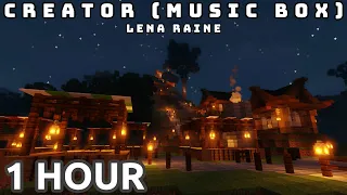 Lena Raine - Creator | Music Box Version (1 Hour Minecraft 1.21 Music)