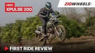 Hero XPulse 200 First Ride Review | More than an Impulse replacement? | ZigWheels.com