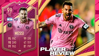 LA CARTA QUE MAS DESEABA EN MI CLUB!! | MESSI FUTTIES 99 REVIEW