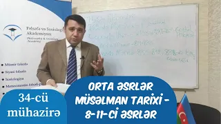 Mail Yaqub - Orta əsrlər müsəlman tarixi, 8-11-ci əsrlər. 34-cü mühazirə