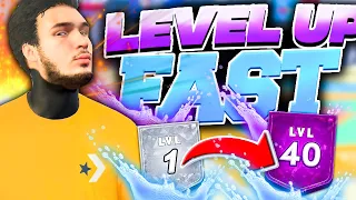 HOW TO HIT LEVEL 40 ON NBA 2K22 SUPER FAST! BEST REP METHOD ON NBA 2K22!