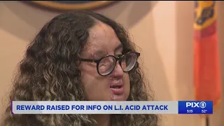 NY acid attack survivor seeks justice 2 years later