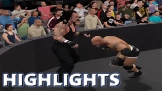 WWE 2K17 UNDERTAKER VS GOLDBERG - DREAM MATCH HIGHLIGHTS