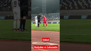 Navbahor - Lokomotiv o'yinidagi janjallar