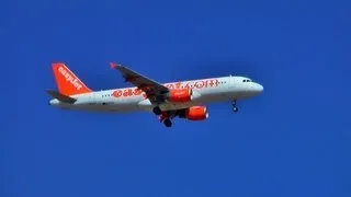 Bristol Airport to Tenerife Sur (South) - Easyjet Airbus A320 07-09-12