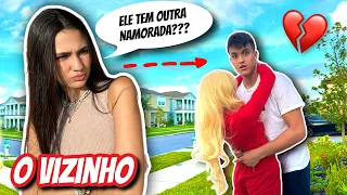 O VIZINHO TEM NAMORADA e TRAIU A BELA BAGUNÇA??? 💔 *NOVELINHA* (pt 4)