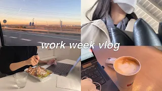 Weekly work vlog | what I eat in a week | going on a work trip to Madrid | living alone diaries