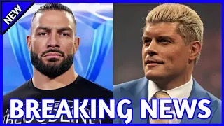 Today's Very Sad😭News !! For WWE Fans !! Roman Reigns Share Big Heartbreaking😭News For Cody Rhodes.