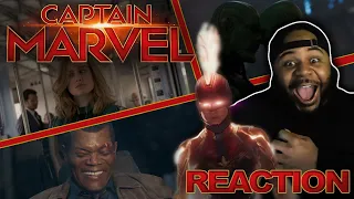 FIRST TIME WATCHING *CAPTAIN MARVEL* | MOVIE REACTION