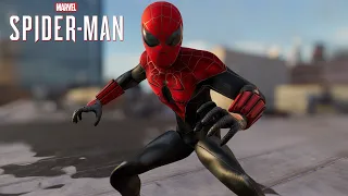 Spider-Man PC - Alex Ross Spider-Man 2002 Suit MOD Free Roam Gameplay!