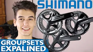 Shimano Groupsets Comparison Explained SIMPLE  | All You Need To Know | HIERARCHY EXPLAINED