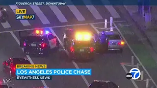 FULL CHASE: Authorities chasing suspect through Los Angeles