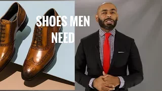 Top 10 Types Of Shoes All Men Need/Top 10 Shoe Styles All Men Should Own