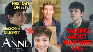 LUCAS JADE ZUMANN TALKS ABOUT ANNE WITH AN E (SEASON 4 GILBERT, FIRST DAY ON SET...)