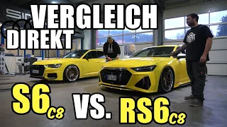 RS6 C8 vs. S6 C8 im direkten Vergleich / gepfeffert.com