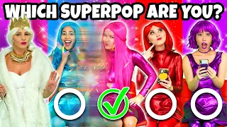 WHICH SUPER POP ARE YOU? THE SUPER POPS OFFICIAL QUIZ. Totally TV Originals