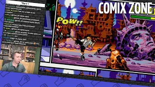 Полное прохождение Comix Zone (запись стрима)