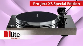 Pro Ject X8 Special Edition - True-Balanced-High-End-Plattenspieler im Edel-Look - vorgestellt