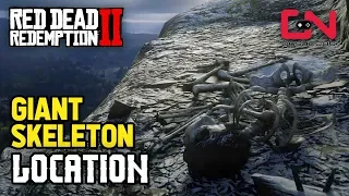 Red Dead Redemption 2 - Bigfoot Skeleton Remains - Easter Egg