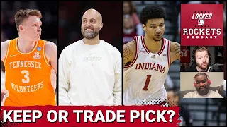 Should Houston Rockets Keep OR Trade 2024 NBA Draft Pick? Targets? Dalton Knecht, Kel'el Ware & More