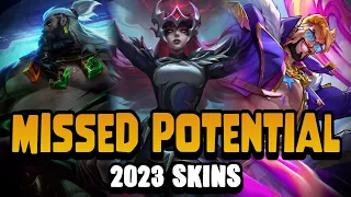 The Top 10 most MISSED POTENTIAL League Skins of 2023