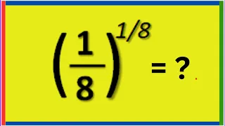 Solving Exponential Equations║ Nice Olympiad Fractional Equation