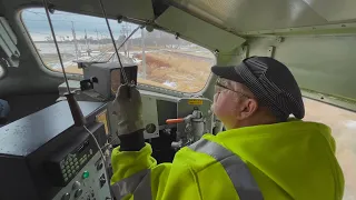 Cab Ride in CNW F7A #411 on the IRM Mainline