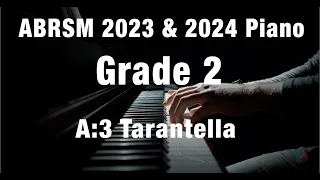 ABRSM 2023 & 2024 Piano Grade 2 A:3 Tarantella (Agnieszka Lasko)