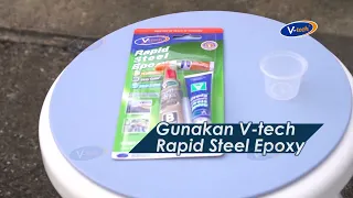 VT-140 Rapid Steel Epoxy Facebook version (Indonesian)