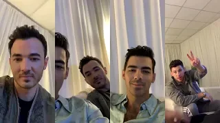 Jonas Brothers live stream via instagram (8.7.19)