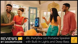 JBL PartyBox 110 Portable Speaker with Built In Lights