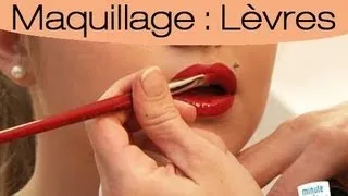 Comment appliquer un rouge à lèvres rouge