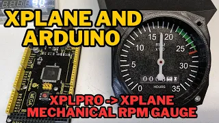 Xplane/Arduino: Easy Mechanical RPM Gauge with XPLPro