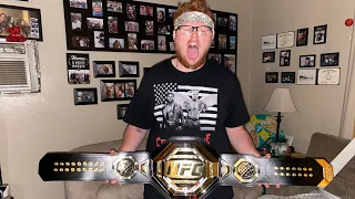 UFC Legacy Championship Belt UNBOXING