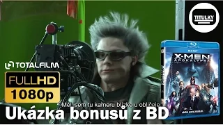 X-Men: Apokalypsa - ukázka bonusů z BD s Quicksilverem