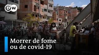 Drama nas favelas do Brasil: morrer de fome ou de covid-19