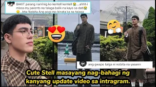 Cute Stell masayang nag-bahagi ng kanyang update video sa intragram.