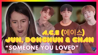 Jun, Donghun & Chan Of A.C.E (에이스) "Someone You Loved" | Mireia Estefano Reaction Video