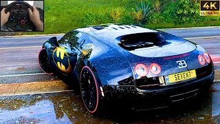 BUGATTI VEYRON BATMAN - Forza Horizon 5 | Logitech G29 Gameplay